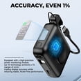 thumbnail image 6 of 20000mAh Portable Charger 22.5W Fast Charging Power Bank with Built-in Cable,Travel Essentials Small Battery Pack with LED Display,Magnetic Phone Charger for Apple Watch and iPhone,Samsung,iPad,Black, 6 of 9