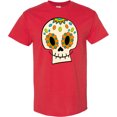 thumbnail image 3 of Inktastic Smiling Sugar Skull for Day of the Dead T-Shirt, 3 of 5