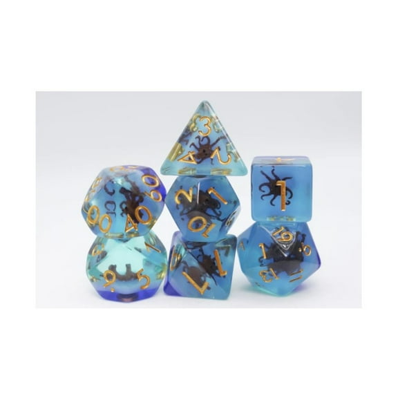 Coffee Octopus RPG Dice Set