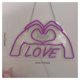 thumbnail image 3 of Letrero Luminoso De Neón "Love To The Heart" Para Dormitorio, Sala Estar, Club, Bar, Fiesta, Decoración Pared 43x25cm, 3 of 5