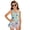 Scallops Fish Scales, variant on FOR U DESIGNS Girls One Piece Swimsuit with Skirt Sleeveless Summer Swimwear Skirted Bathing Suit for Kids 3-13 Years, Turtle Rhombus