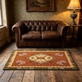 thumbnail image 7 of Beautynvta Doormat, Crystal Velvet Floor Mat, Vintage Entrance Rug, Non-Slip Floral Welcome Mat for Front Door Patio Farmhouse Decor, Spring Summer Decorations, 15.7x23.6 Inch, 7 of 7