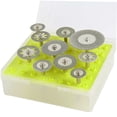 thumbnail image 4 of HAMPPLIES 10Pack Mini Stone Grinding Discs With Coating For Rotary Tools Set, 4 of 7