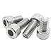 thumbnail image 4 of M2 x 8mm Tête de Prise Hexagonale Vis, Lot de 100 Pcs, Acier Inoxydable, Filetage Complet, Mètrique, Tête Nouée, 4 of 4
