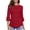 Red, variant on Pink S WIZUTIZ Going Out Tops for Women Sales Plus Size Tunics Casual Tee Short Sleeve Loose Fit Round Neck Tshirts Athletic Solid Oversize Tops Cotton Linen Linen Blouse Elegant Ladies Tsh