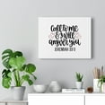 thumbnail image 5 of Scripture Walls  Call To Me And I Will Answer Jeremiah 33:3 Bible Verse Canvas Christian Wall Art Ready to Hang Unframed, 5 of 12