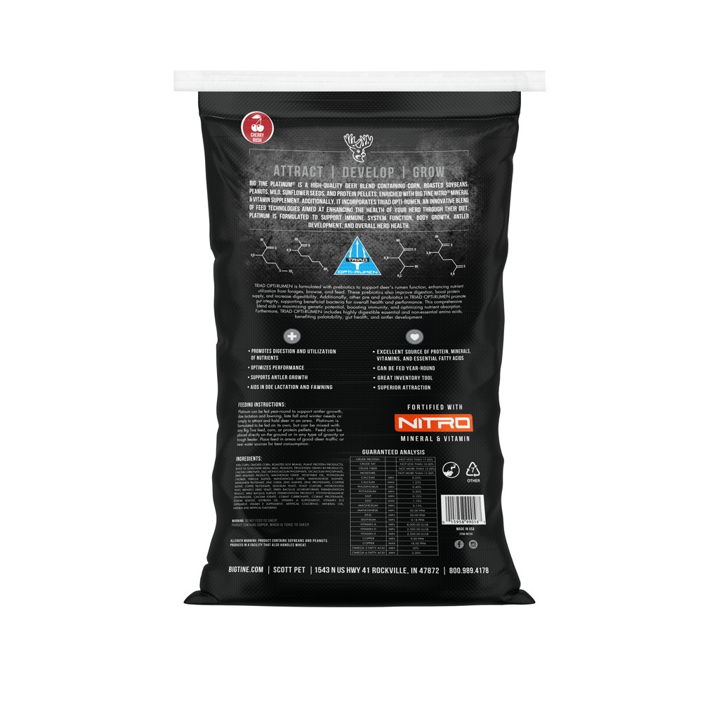 Big Tine Platinum Fortified Deer Blend 30 lb