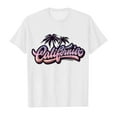 thumbnail image 3 of Hiijoy Little Girls T-Shirt California Print Short Sleeved T Shirt Casual Graphic Tee Top, 3 of 3