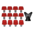 thumbnail image 3 of QualitChoice Football Shoe Spikes Boot Studs Replacement Complete Set For All Standard 85mm Threaded Boots Friends Red 8mm 11mm, 3 of 6