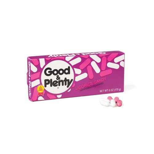 GOOD & PLENTY Licorice Candy, 6 oz, 12 Count