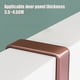 thumbnail image 5 of Cajón colgante, estante para puerta, organizador de armario sin taladro, ideal para dormitorios, metal resistente, fácil montaje, para ropa y accesorios, alto rendimiento, 2 niveles, estilo, 5 of 8