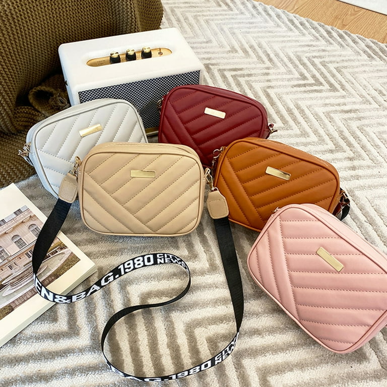 Hesroicy Women's Square Shape Faux Leather Cross-body Bag Hesroicy Women's Square Shape Faux Leather Cross-body Bag