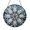Acrylic 3.5 Inch, variant on Decorative Snowflake Artwork Stained Glass Style Window Suncatcher Decor, Christmas Inspired Home Gift