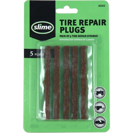 Slime Tire Repair Plugs 6-Pack Brown - 20252