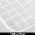 thumbnail image 4 of mDesign Protective Metal Wire Kitchen Sink Drying Mat/Grid, 2 Pack - White, 4 of 7