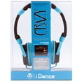 thumbnail image 5 of Idance CRAZY501 Black & Blue DJ Headphones Mic Ip, 5 of 7