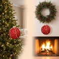 thumbnail image 7 of 9PCS Christmas Ball Ornaments 3.15'' Shatterproof Foam Hanging Balls Christmas Tree Decoration Ornaments for Xmas Holiday Party Wedding Decor, Red, 7 of 7