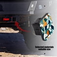 thumbnail image 5 of Hitch Cover Fits For 2-Inch Hitch,Abstract Mosaic With Colorful Geometric Shapesrubber Trailer Hitch Cover Tube Plug Insert,Car Exterior Accessories, Receiver Tube Hitch Plug, 5 of 6