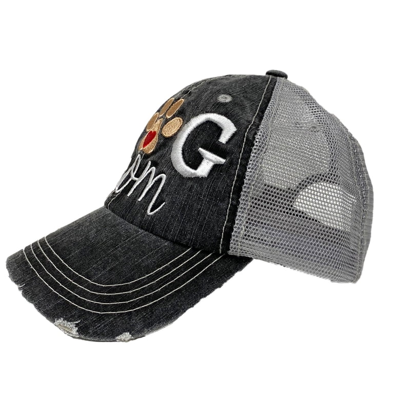 Embroidered Dog Mom Paw Print Women display picture 1