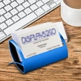 thumbnail image 5 of MORESEC Home Aluminum Alloy Business Card Holder, 50-Capacity Q-Shaped Desk Organizer for Office Meeting Trade Show Gift Decor, 5 of 7