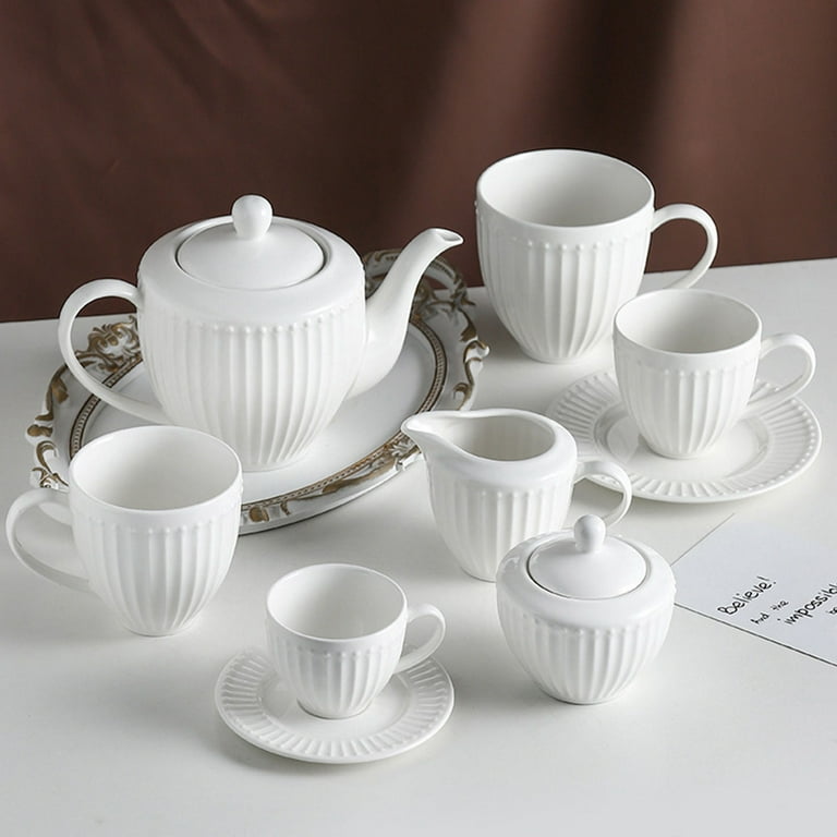 manufactory white ceramic sugar coffee creamer container from