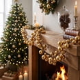thumbnail image 5 of Christmas Ball Garland Ornament 6Ft, Christmas Ball Ornaments Xmas Shatterproof Hanging Décor for Xmas Tree Holiday Party Decorations, 5 of 6