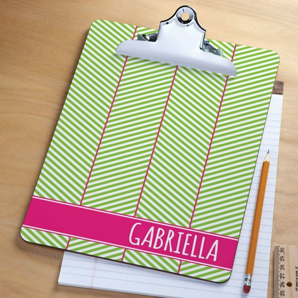 You will find everything online at walmart that you need to. personalized clipboard