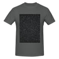 thumbnail image 4 of Bingfone Black Glitter Men'S Loose Fit Short-Sleeve Pocket T-Shirt, 4 of 7