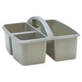 thumbnail image 2 of Teacher Created Resources Gray Plastic Storage Caddy, Pack of 6, 2 of 5
