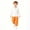 Orange, variant on Fengqque Boys and Girls Clothes Set Long Raglan Sleeve Round Neck T-Shirts Casual Pants 2Pcs Outfits for Kids Pink 1-2Years