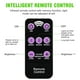 thumbnail image 5 of Sensor de movimiento de luces solares exteriores | LED impermeable IP65 | 3 modos, mando a distancia, recargable, ultrabrillante, 2200mAh, PVC, negro | Valla de seguridad en muro Jardín patio, 5 of 9