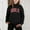 Black, variant on Girls Outfits&Set Child Toddler Boys Girls Long Sleeve Solid Warm Hoodie Pullover Tops Pants Kids Outfits Sweat Suit