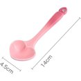 thumbnail image 2 of Cucharas de café Cuchara de amor Cuchara de café con corazón Cuchara linda Cuchara de postre rosa, 2 of 7