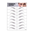 thumbnail image 1 of pstuiky Yebrow Sticker Simulation Eyebrow Semi- Tattoos Eyebrow, 1 of 1