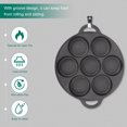thumbnail image 2 of Minkissy 1Set Black Breakfast Pancake Pan Iron Easy to Clean for Families, 2 of 4