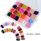 thumbnail image 1 of Uñas postizas medianas, uñas postizas para pegar en las uñas de mujeres y niñas, 24 unidades., 1 of 5