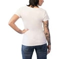 thumbnail image 2 of Pokemon T Shirt Pikachu #025 new Official Womens Skinny Fit White, 2 of 4