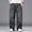 c01Gray, variant on USNSM Plus Size Men Fashion Casual Wide Leg Jeans High Waisted Walking Solid Button Pockets Jean Pants Y2k Hip Hop Trousers Gray 30