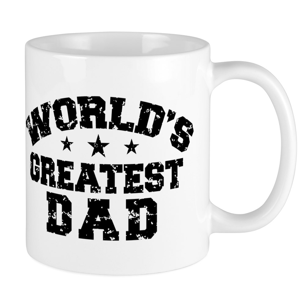Funny Mug for Dad Softball Dad Mug in Black