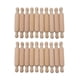 thumbnail image 1 of 20PCS Mini Rolling Pins for Crafts, Small Wooden Dough Roller for Children in the Kitchen Baking Woo, 1 of 5
