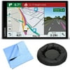 Garmin RV 770 NA LMT-S RV GPS Navigator for Camping Enthusiast Dashboard Mount Bundle includes Cleaning Cloth and Universal GPS Navigation Dash-Mount