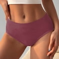 thumbnail image 2 of Panties for Women,Fashion Low Waist Striped Briefs for Women Soft Lace Trim Comfortable Underwear Everyday Wear,Womens Underwear,RD2,M, 2 of 6