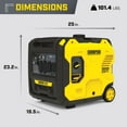thumbnail image 6 of Champion Power Equipment 6500-Watt Gasoline Portable Inverter Generator with Quiet Technology and CO Shield, 6 of 9