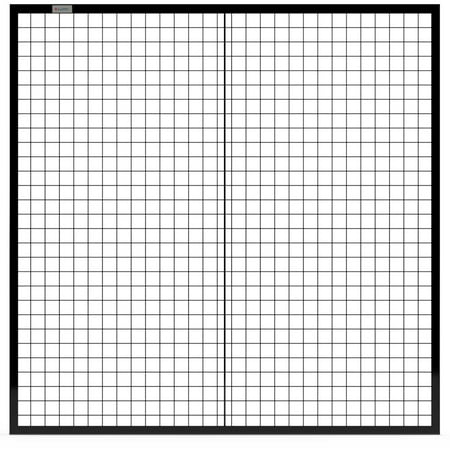 

Global Industrial Machine Wire Guard Panel 5 W Black