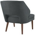 thumbnail image 4 of Modern Contemporary Urban Design Living Lounge Room Armchair, Grey Gray, Fabric, 4 of 4