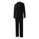 thumbnail image 3 of VISgogo Conjunto de Traje Femenino de 2 Piezas, Camisa de Manga Larga con Solapa de Color Sólido + Pantalones Largos Sueltos para Mujer, S/M/L/XL/XXL VISgogo moda, 3 of 9