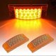 thumbnail image 1 of 2PCS Amber Side Marker Lights Turn Signal Trailer 21 LED universal 12v 24V Flowing Indicator Blinker Truck Lorry LED Tail Light, 1 of 4