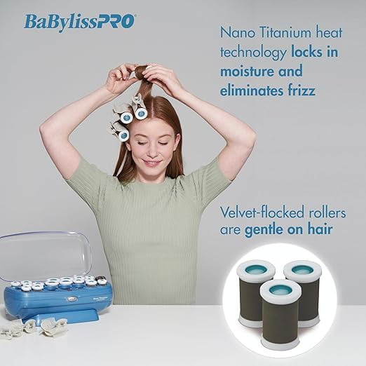 BaBylissPRO® Nano Titanium™ Professional 20-Roller Hairsetter