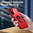 thumbnail image 5 of Full Body Protective Phone Case for Galaxy S22 Plus Case, Heavy Duty Shockproof Cover Samsung Galaxy S22 Plus Case [Dual Layer][Hard PC Back],Built in Finger Ring Stable Magnetic Ring Kickstand, 5 of 8