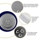 thumbnail image 2 of Plato de microondas de repuesto, plato giratorio Universal duradero para microondas, placa de cristal redonda, Replac Hy, 2 of 5